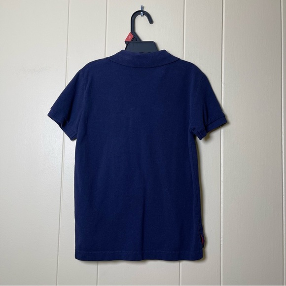 U.S. Polo Assn. Boys Bold Red and Blue Polo Shirt size 6-7 set of two - Picture 4 of 5